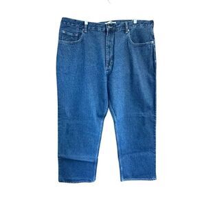 Route 66 Men’s Dark Wash relaxed Fit jeans Sz 42/30 NWT